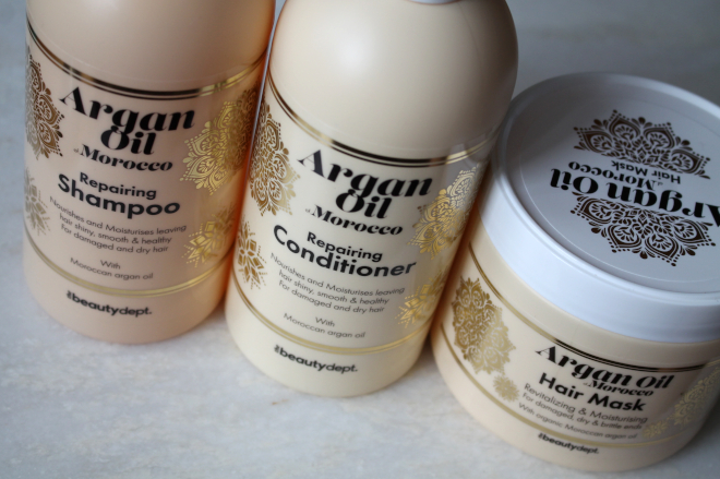 The Beauty Dept. argan oil – shampoo, conditioner & haarmasker The Beauty Dept. argan oil – shampoo, conditioner & haarmasker