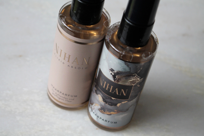 NIHAN haarparfum: Black & Elixir absolu