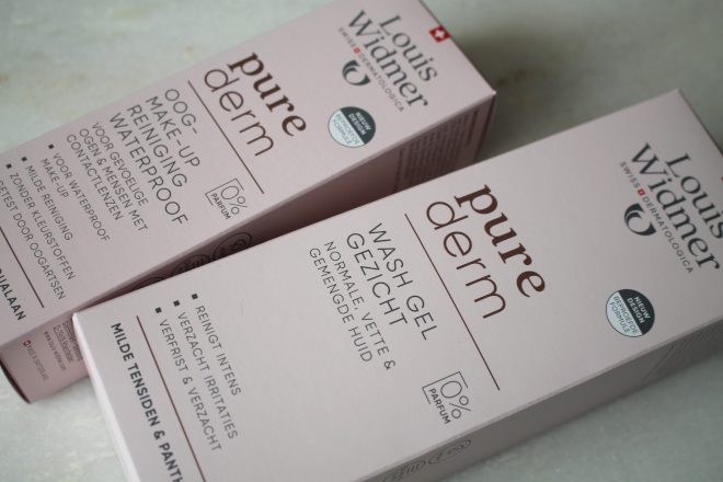 Louis Widmer purederm – Wash gel gezicht & oogmake-up reiniging waterproof
